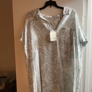 Light green summer dress